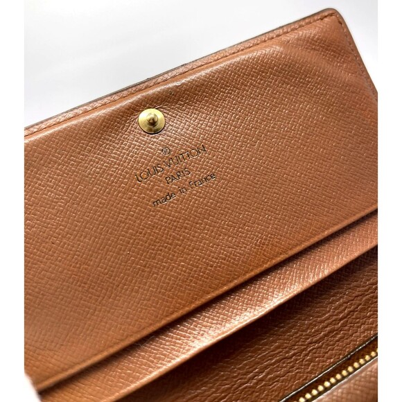 Authentic Louis Vuitton Monogram Porte Monnaie Billets Trésor Bifold Wallet - Picture 2 of 16